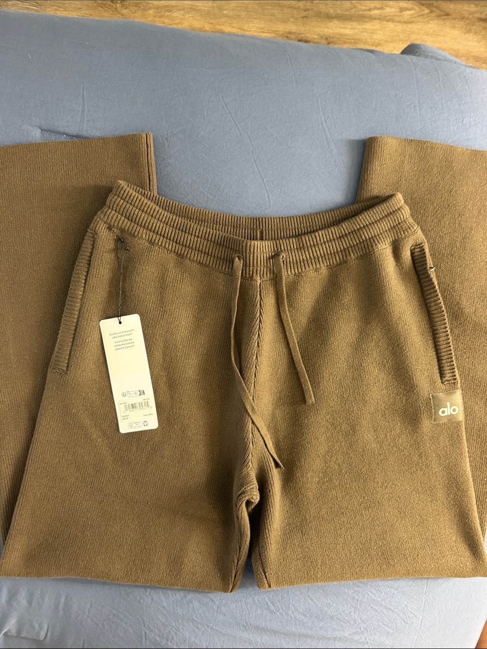 Alo Scholar Straight Leg Sweatpant
